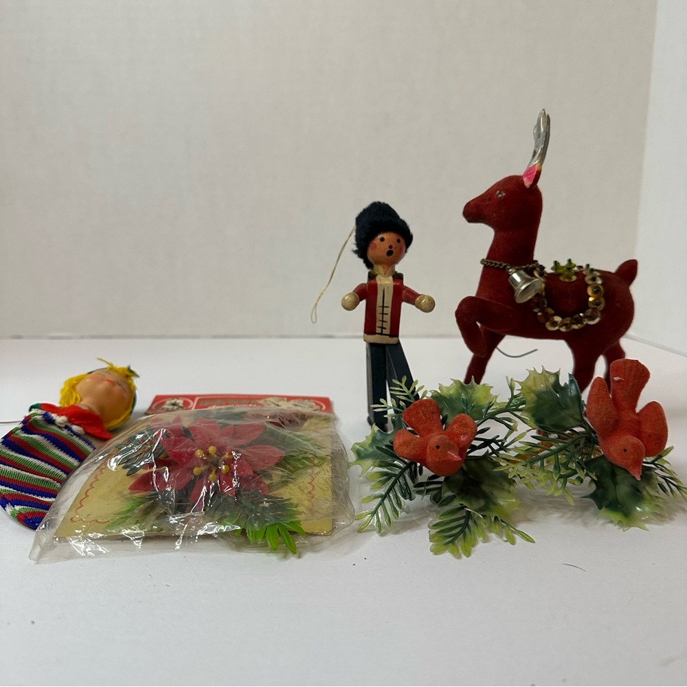 Vintage Christmas Ornament Lot